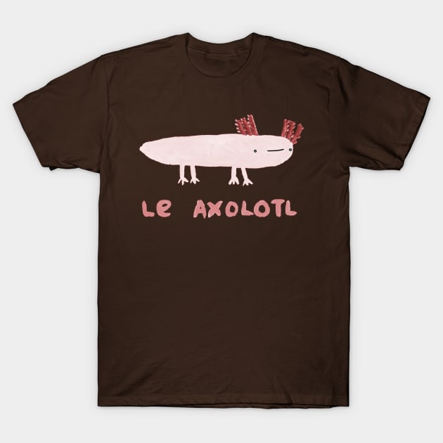 Le Axolotl T-Shirt by Sophie Corrigan